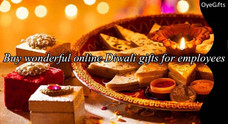 Lighten up your office space with fabulous online Diwali gifts for employees